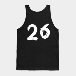 Number 26 Tank Top